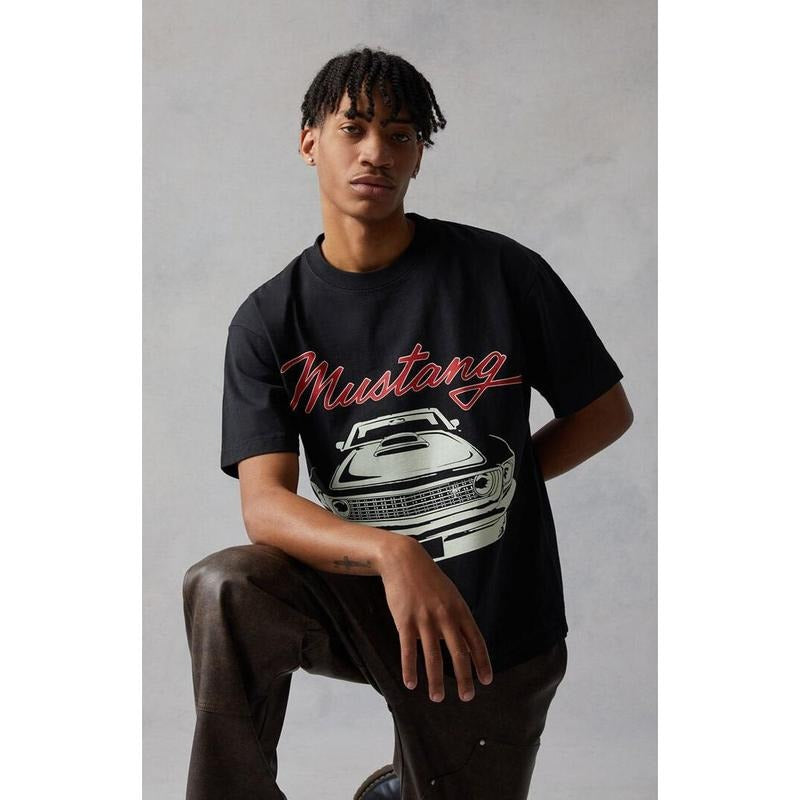 FORD Men's Mustang Front End T-Shirt - Multicolor Hoodie, Sweatshirt | HypeCrazeTee.com