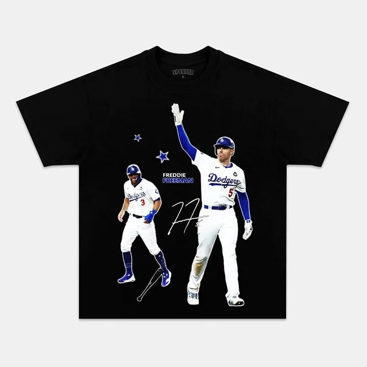FREDDIE WALK-OFF 2.0 TEE - VINTAGE SPORT TEE - MEN'S GRAPHIC T-SHIRT SWEATSHIRT HOODIE - GIFT FOR FAN | HypeCrazeTee.com