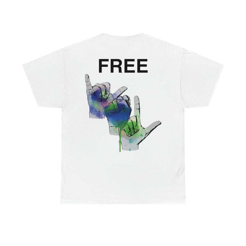 FREE THUG T-Shirt, Young Thug Mugsho T-Shirt, Gifts Hoodie, Sweatshirt | HypeCrazeTee.com