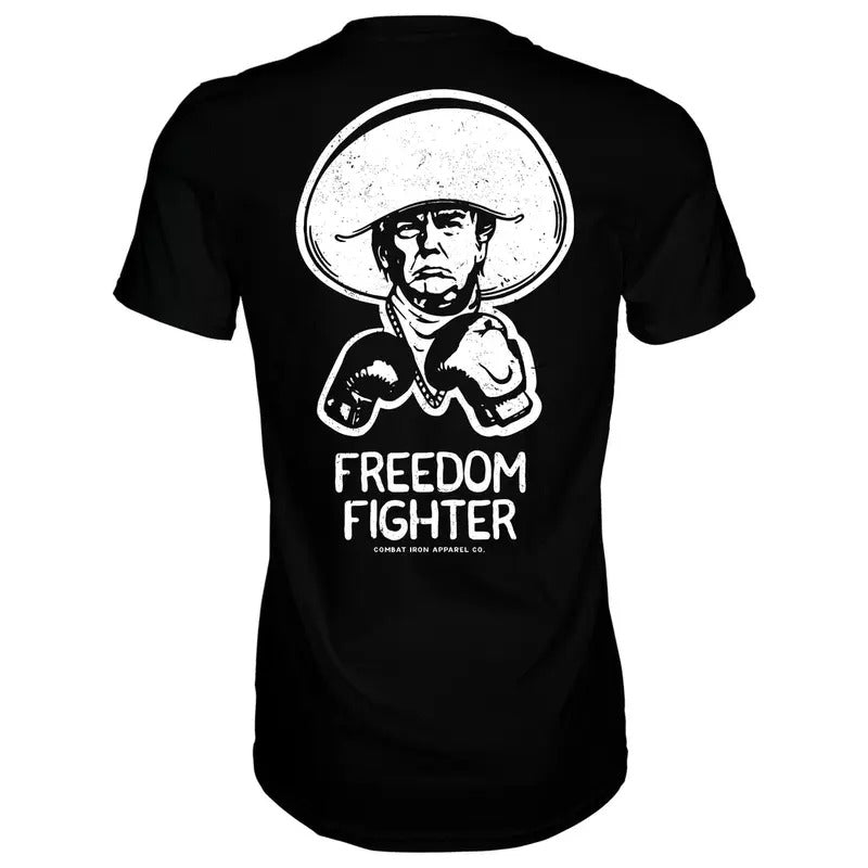 FREEDOM FIGHTER COWBOY DONALD MEN'S T-SHIRT Hoodie, Sweatshirt | HypeCrazeTee.com