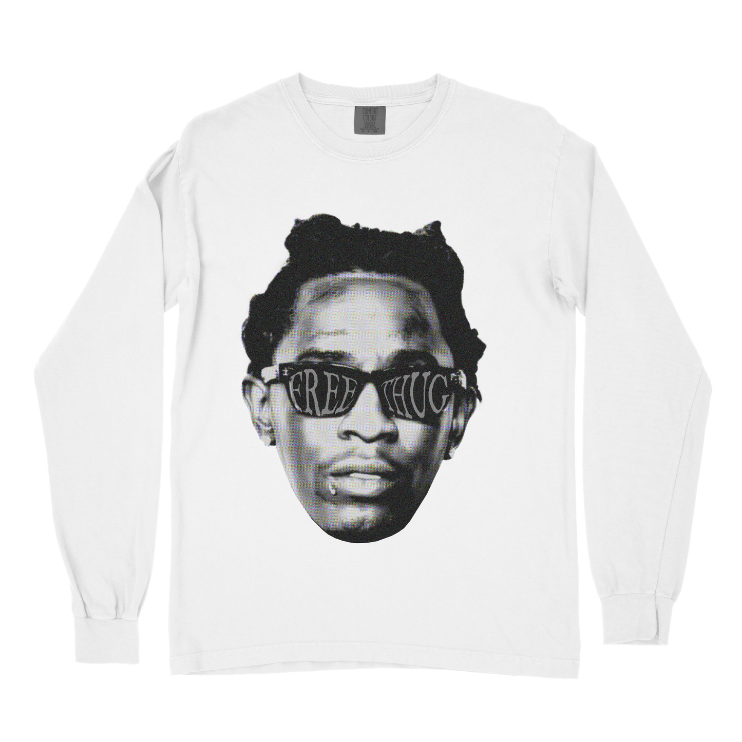 Young Thug Free Thug Long Sleeve T-Shirt – Vintage Rap Shirt, Retro Hip Hop Streetwear Tee