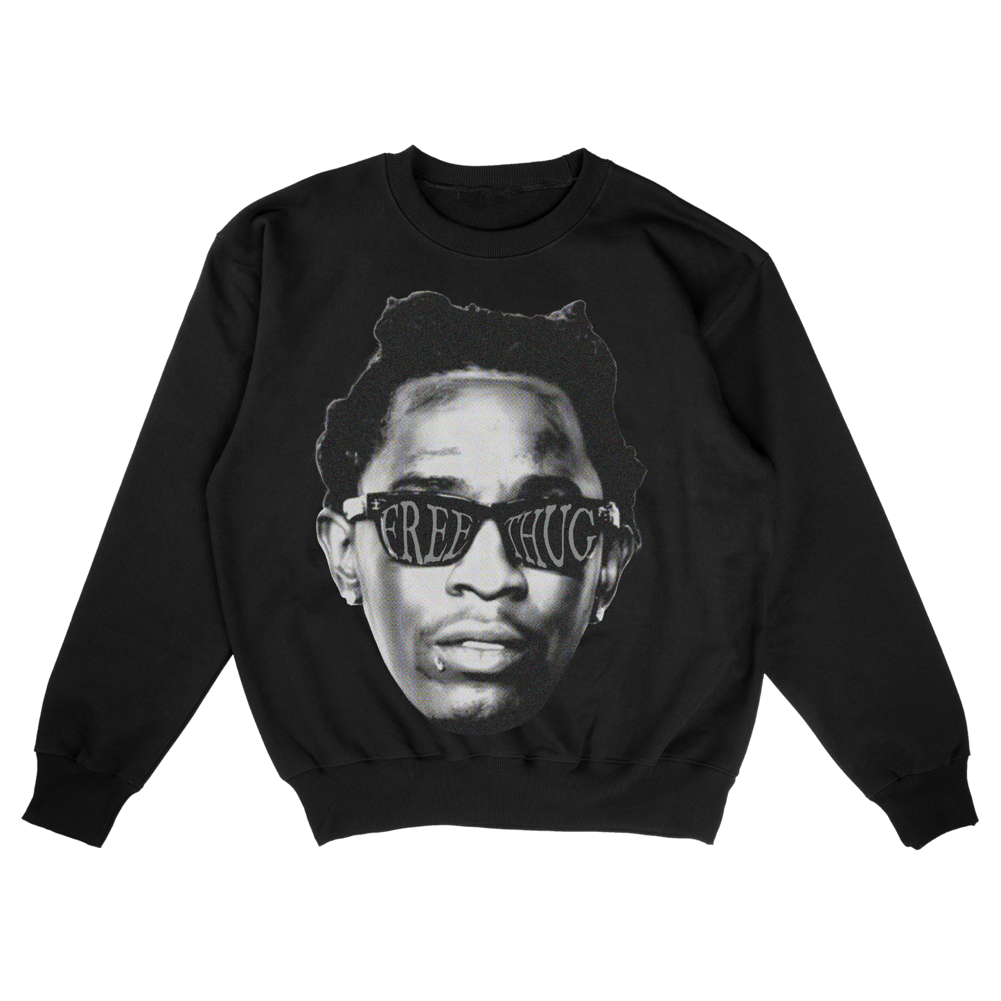 Young Thug Free Thug Sweatshirt – Vintage Rap Sweater, Retro Hip Hop Streetwear Apparel