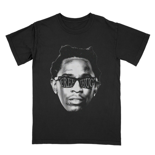 Young Thug Free Thug Graphic Tee – Vintage Rap Shirt, Retro Hip Hop Streetwear T-Shirt