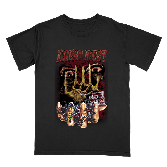 Fright Night Graphic Tee – Vintage Horror Movie T-Shirt, 80s Cult Classic Streetwear for Film Fans