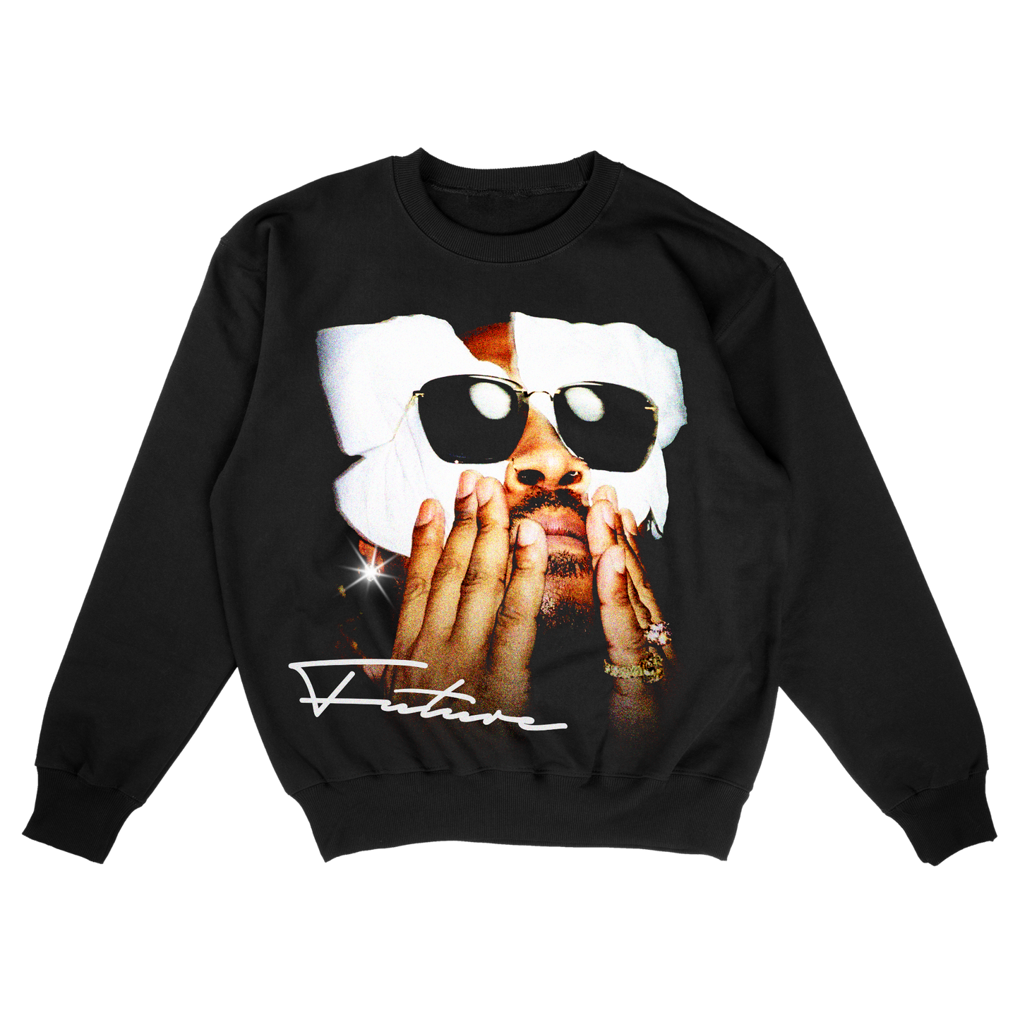 Future We Don’t Trust You Sweatshirt – Vintage Hip Hop Rap Sweater, Retro Streetwear for Music Fans