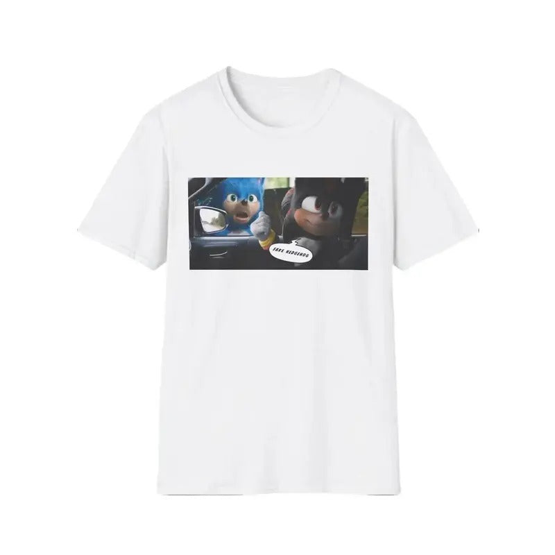 Fake Hedgehog Funny- Shadow the Hedgehog - Unisex Softstyle T-Shirt Hoodie, Sweatshirt | HypeCrazeTee.com
