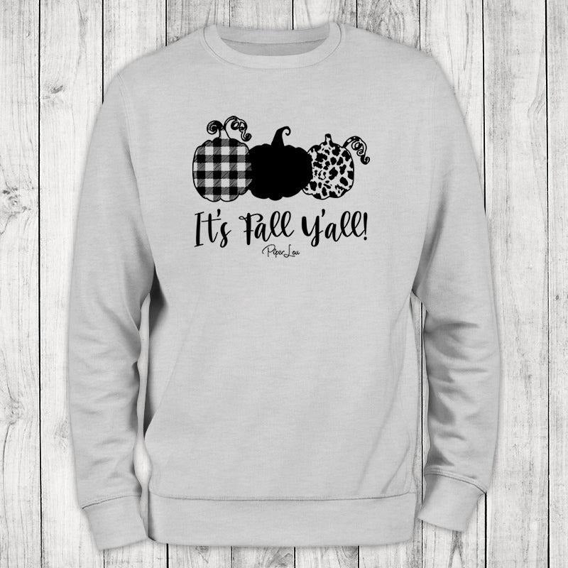 Fall | It's Fall Y'all Pumpkins Sweatshirt Classic Womenswear T-Shirts, Hoodie | HypeCrazeTee.com