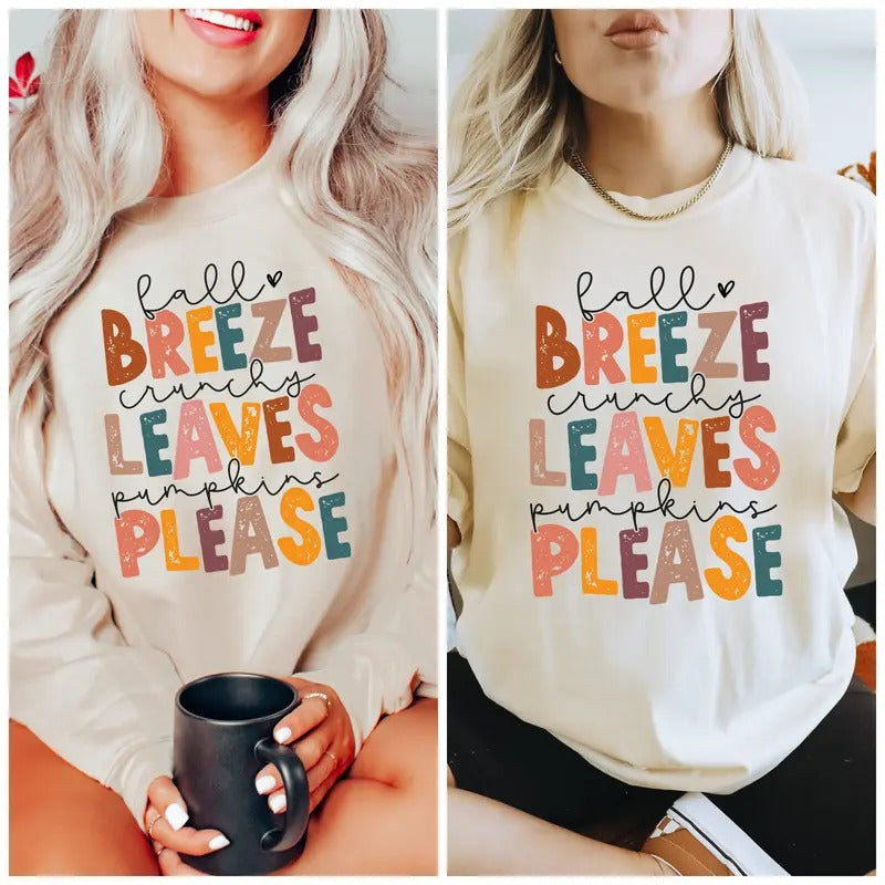 Fall Breeze Tee or Sweatshirt Hoodie | HypeCrazeTee.com