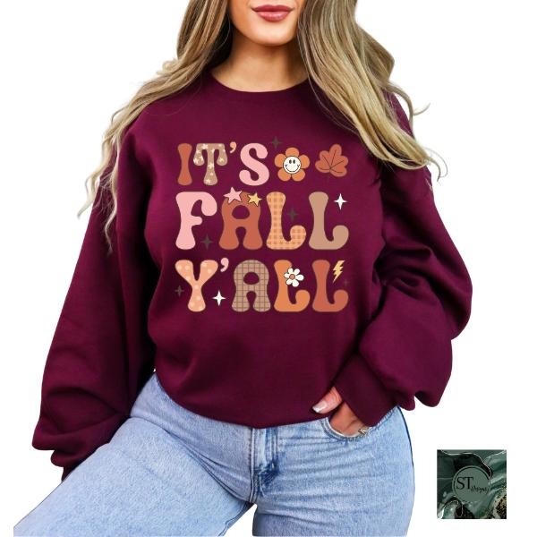 Fall Bundle Includes Crewneck Sweatshirt & Hooded Sweatshirt T-Shirts, Hoodie | HypeCrazeTee.com