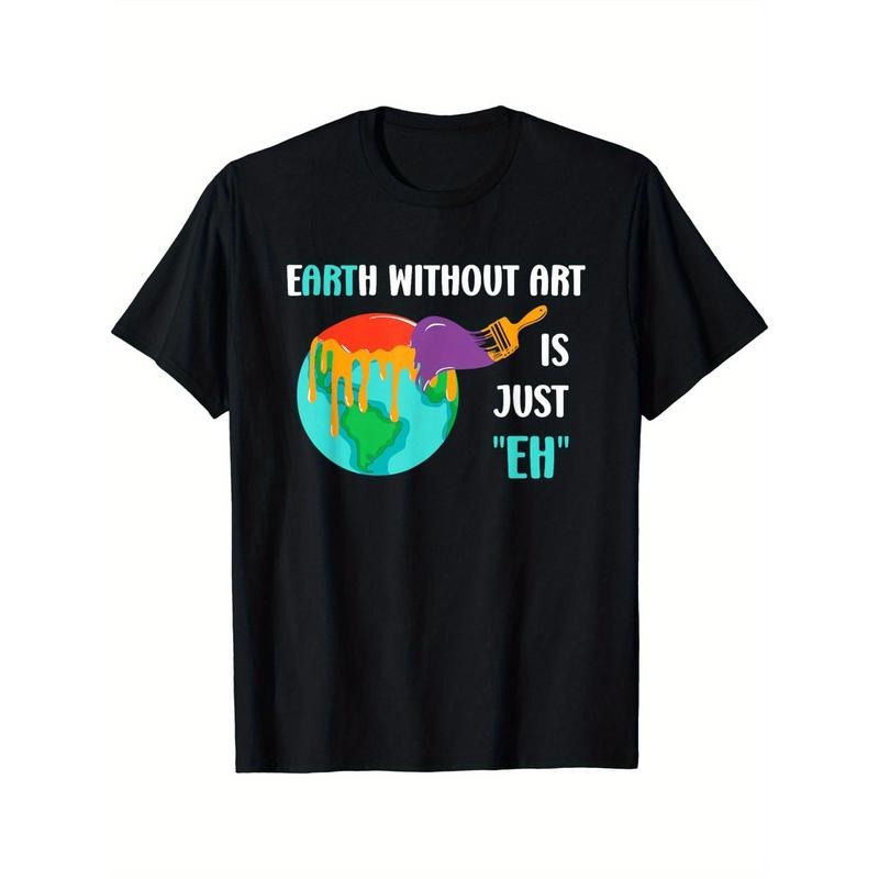 Earth Day Art Teacher Graphic T-Shirt