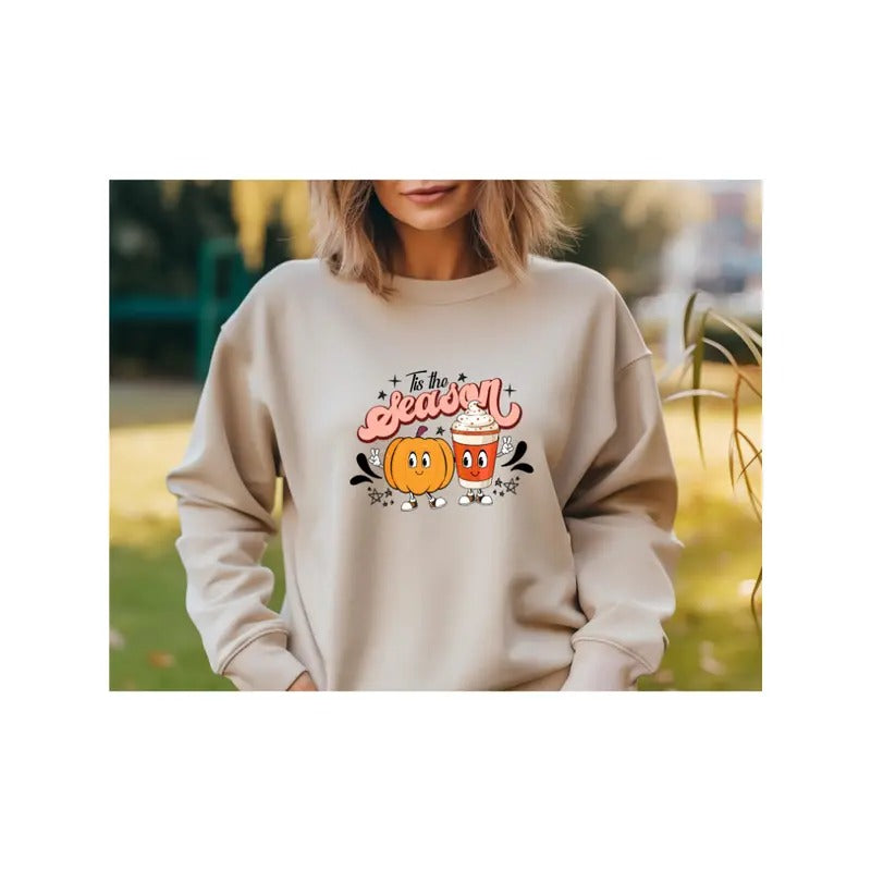 Fall Tis' The Season Sweatshirt (Gildan) T-Shirts, Hoodie | HypeCrazeTee.com