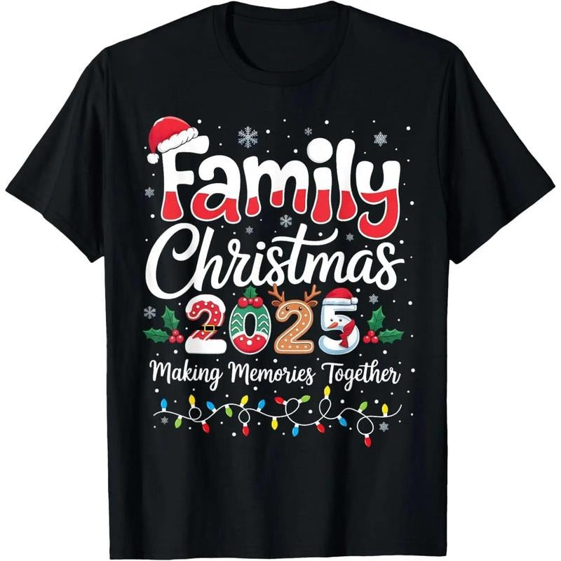 Family Christmas 2025 Matching Outfit Xmas Squad Santa T-Shirt Hoodie, Sweatshirt | HypeCrazeTee.com