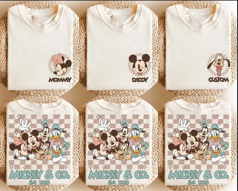 Family Trip Magic Kingdom Retro #Miickeyyy & Co est 1928 Shirt, Magic Kingdom Family Trip Gildan 5000 Heavy Cotton...