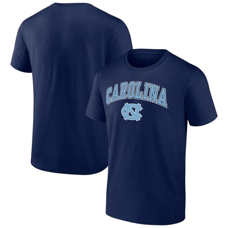 Fanatics North Carolina Tar Heels Navy Campus T-Shirt Hoodie, Sweatshirt | HypeCrazeTee.com