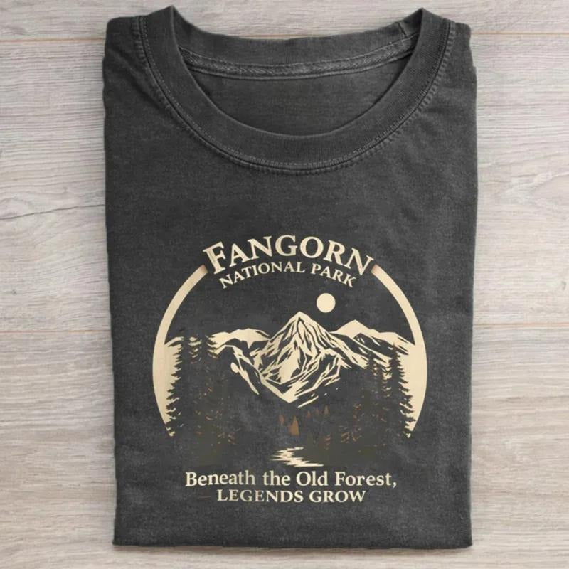 Fangorn National Park Graphic Tee - Old Forest - The Lord of The Rings Movie Shirt - LOTR - Middle Earth - Tolkien -...