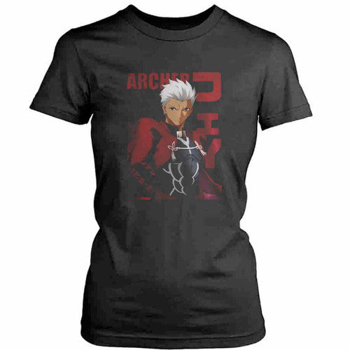 Fate Stay Night Archer Anime Womens T-Shirt Tee