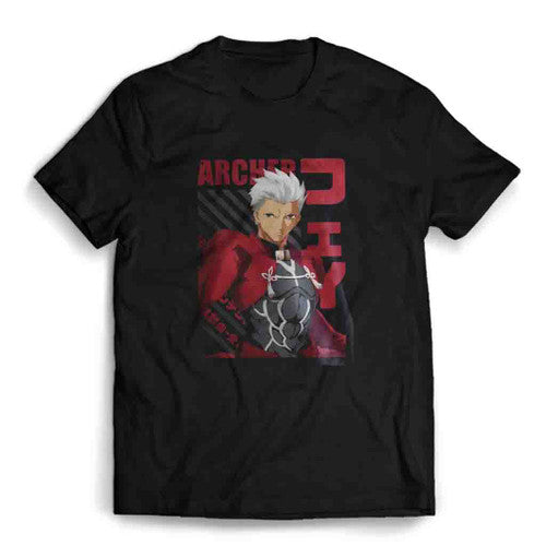 Fate Stay Night Archer Anime Mens T-Shirt Tee