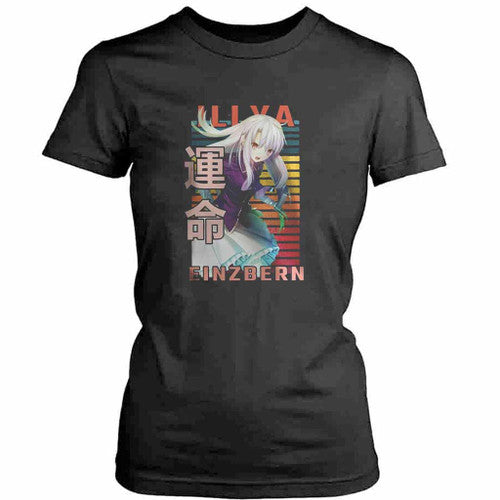 Fate Stay Night Illyasviel Von Einzbern Anime Womens T-Shirt Tee