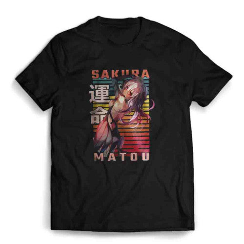 Fate Stay Night Sakura Matou Anime Mens T-Shirt Tee