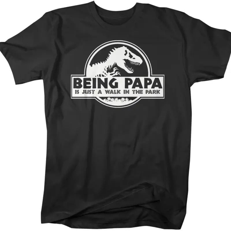 Fatherhood Like a Walk in the Park Shirt, Father's Day Gift T-Shirtstyle{n002}2 Hoodie, Sweatshirt | HypeCrazeTee.com