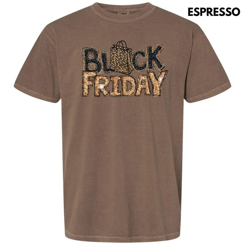 Faux Glitter Black Friday Comfort Colors T-Shirt 'NLB' Hoodie, Sweatshirt | HypeCrazeTee.com
