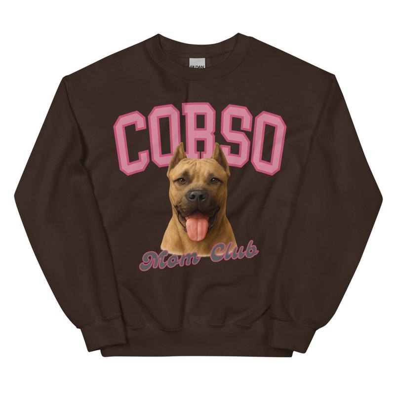 Fawn Cane Corso Mom Club Sweatshirt T-Shirts, Hoodie | HypeCrazeTee.com