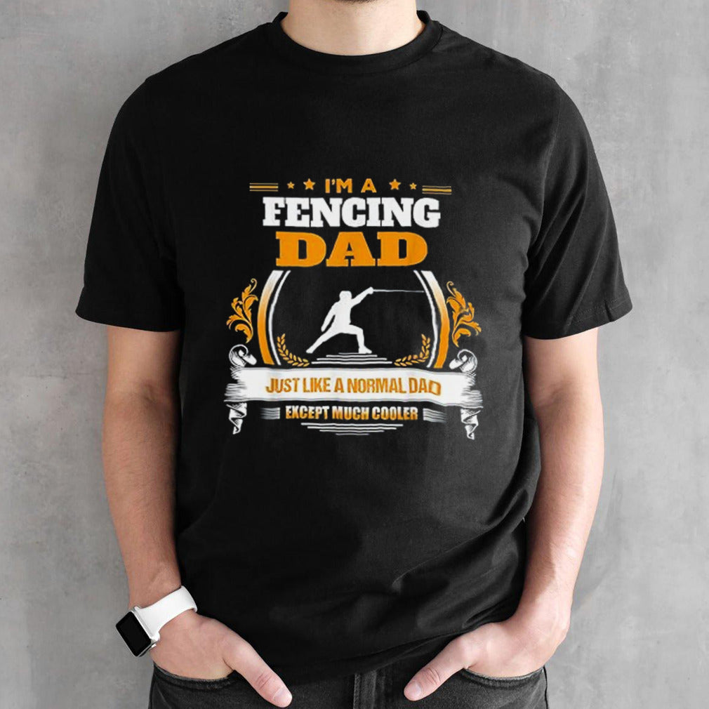 Fencing Dad Christmas For Dad Long Sleeve T Shirt