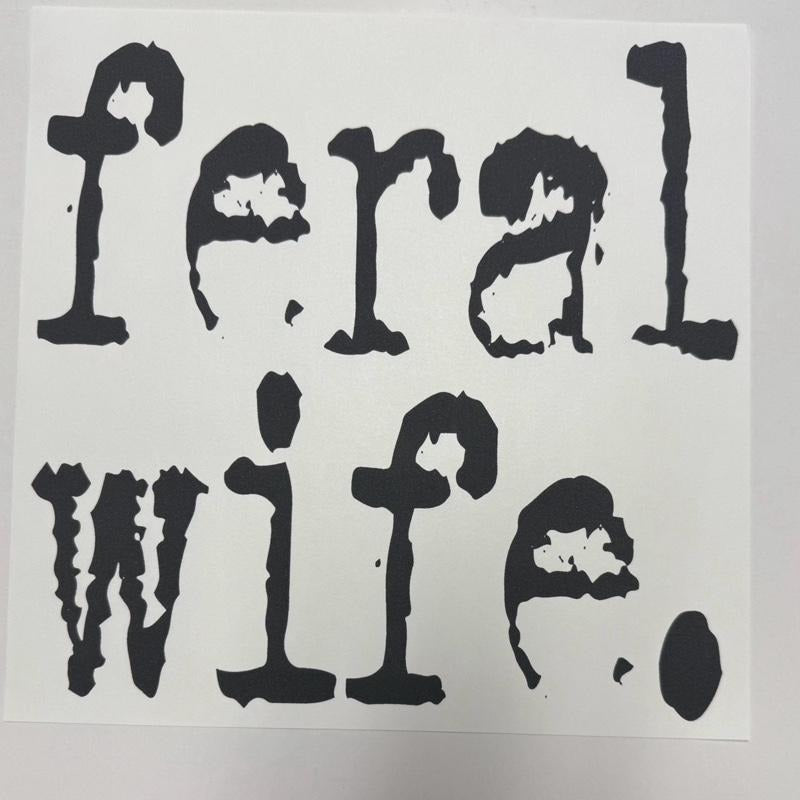 "Feral Wife" Graphic T-Shirt Hoodie, Sweatshirt | HypeCrazeTee.com