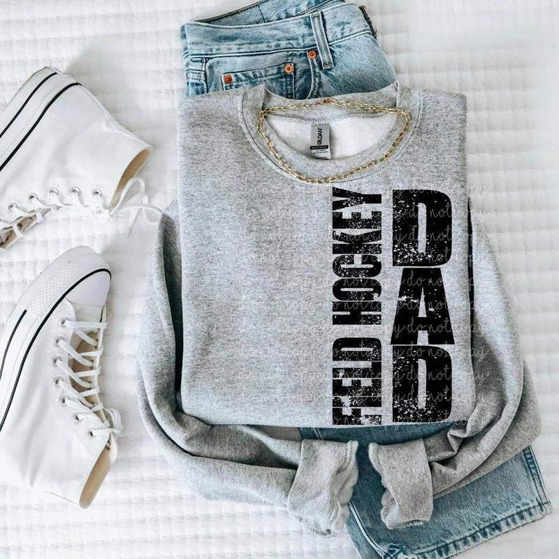 Field Hockey Dad DTF Transfers - THIS IS NOT A SHIRT Hoodie, Sweatshirt | HypeCrazeTee.com