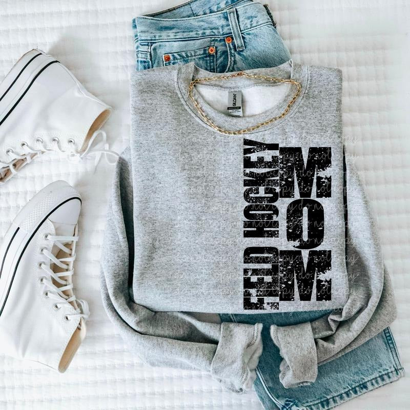 Field Hockey Mom DTF Transfers - THIS IS NOT A SHIRT Hoodie, Sweatshirt | HypeCrazeTee.com