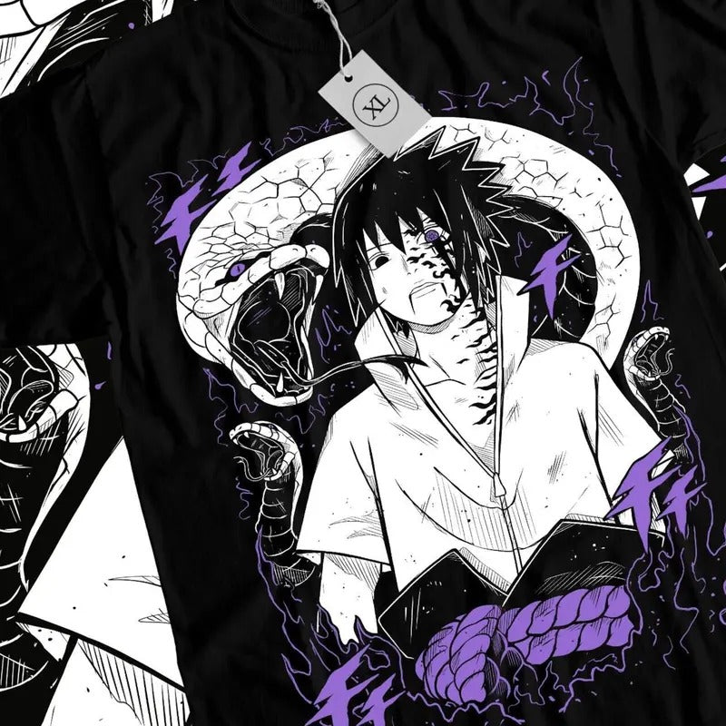 Fire Style Streetwear Japan Style Unisex 100% Cotton Anime Horror Shirt All Size Hoodie, Sweatshirt | HypeCrazeTee.com