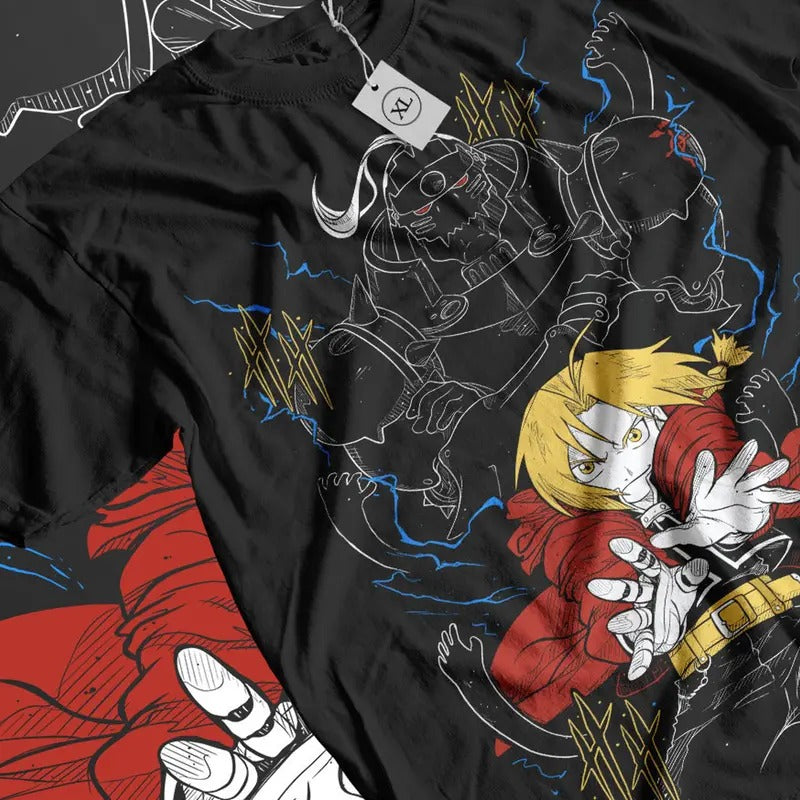 Fire Style Streetwear Japan Style Unisex 100% Cotton Black Shirt All Size anime lover Hoodie, Sweatshirt | HypeCrazeTee.com