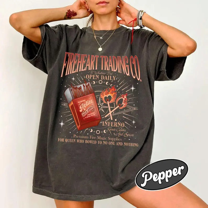 Fireheart Aelin Galathynius T-Shirt For Fan, To Whatever End T-Shirt, TOG SJM Apparel, Gift For Book Lover Hoodie, Sweatshirt