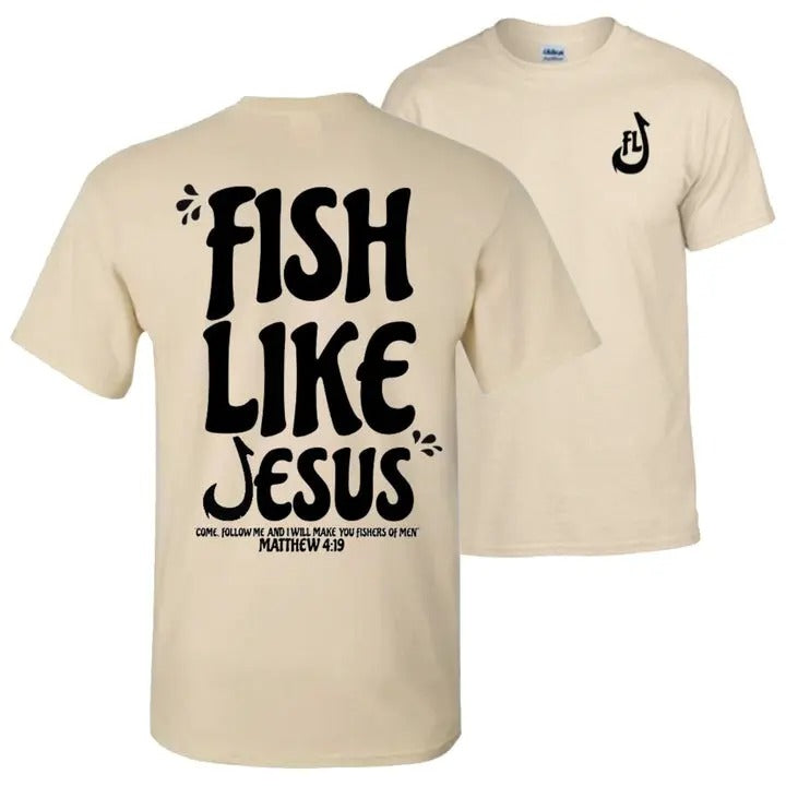 FishLikeJesus T-Shirt, for men women. jesus gift Hoodie, Sweatshirt | HypeCrazeTee.com