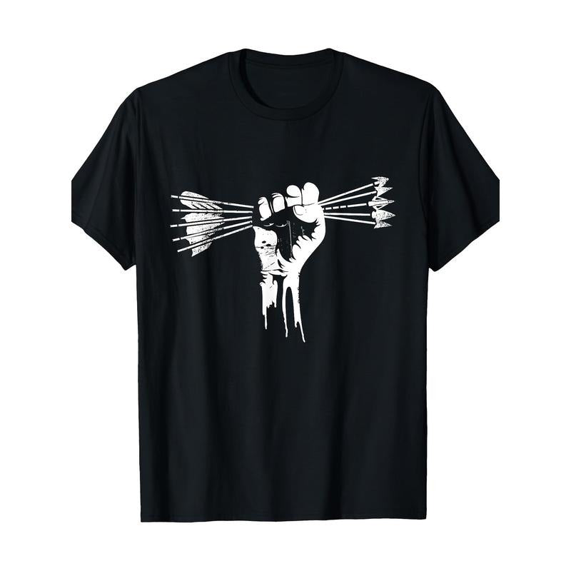 Fist Full Arrows Large Families Raising Arrows Made USA T-Shirts, Hoodie, Sweatshirt