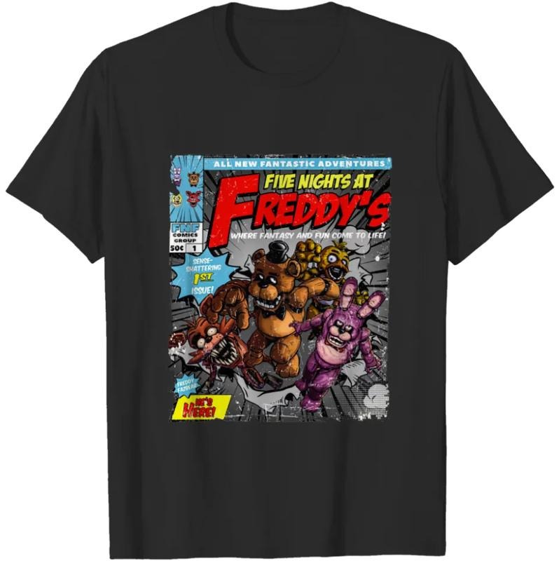 Five Nights At Freddy's 2023 Movie Shirt | Five Nights At Freddy's Merch, Unisex T-Shirt, For Men Women Menswear Top...