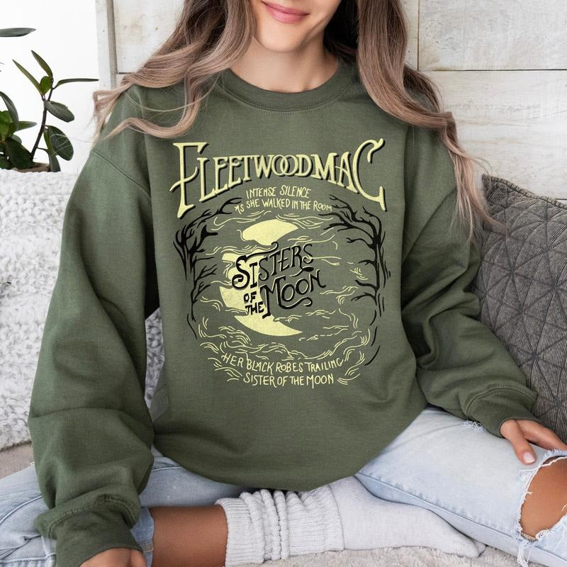 Fleetwood, Sisters Of The Moon, Stevie, Music, Band, Concert, Sweatshirt T-Shirts, Hoodie | HypeCrazeTee.com