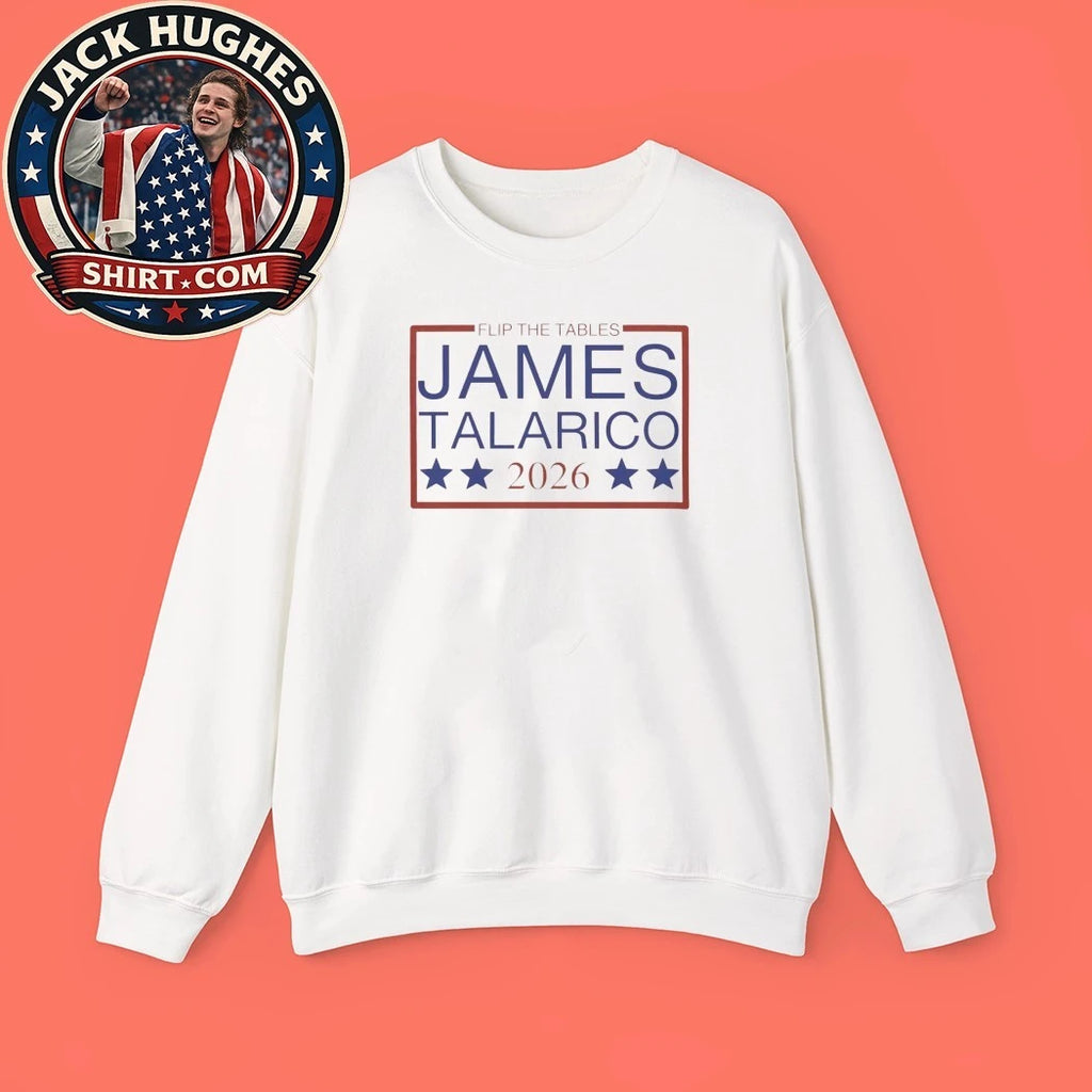 Flip The Tables James Talarico 2026 Senate T-Shirt