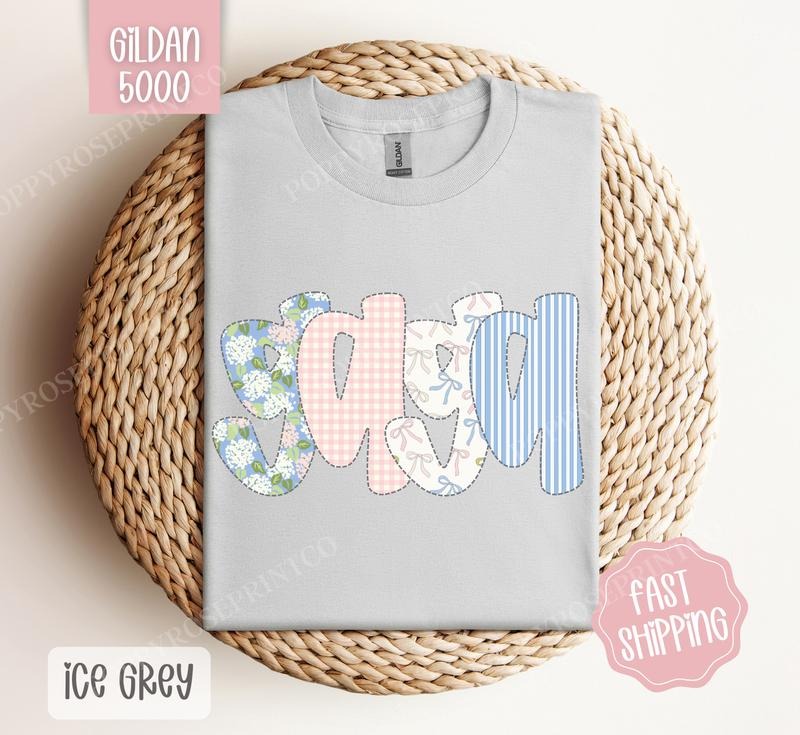 Floral Ga Ga Gildan Shirt, Cute Spring Grandma Tshirt, Trendy Coquette Tee Hoodie, Sweatshirt | HypeCrazeTee.com