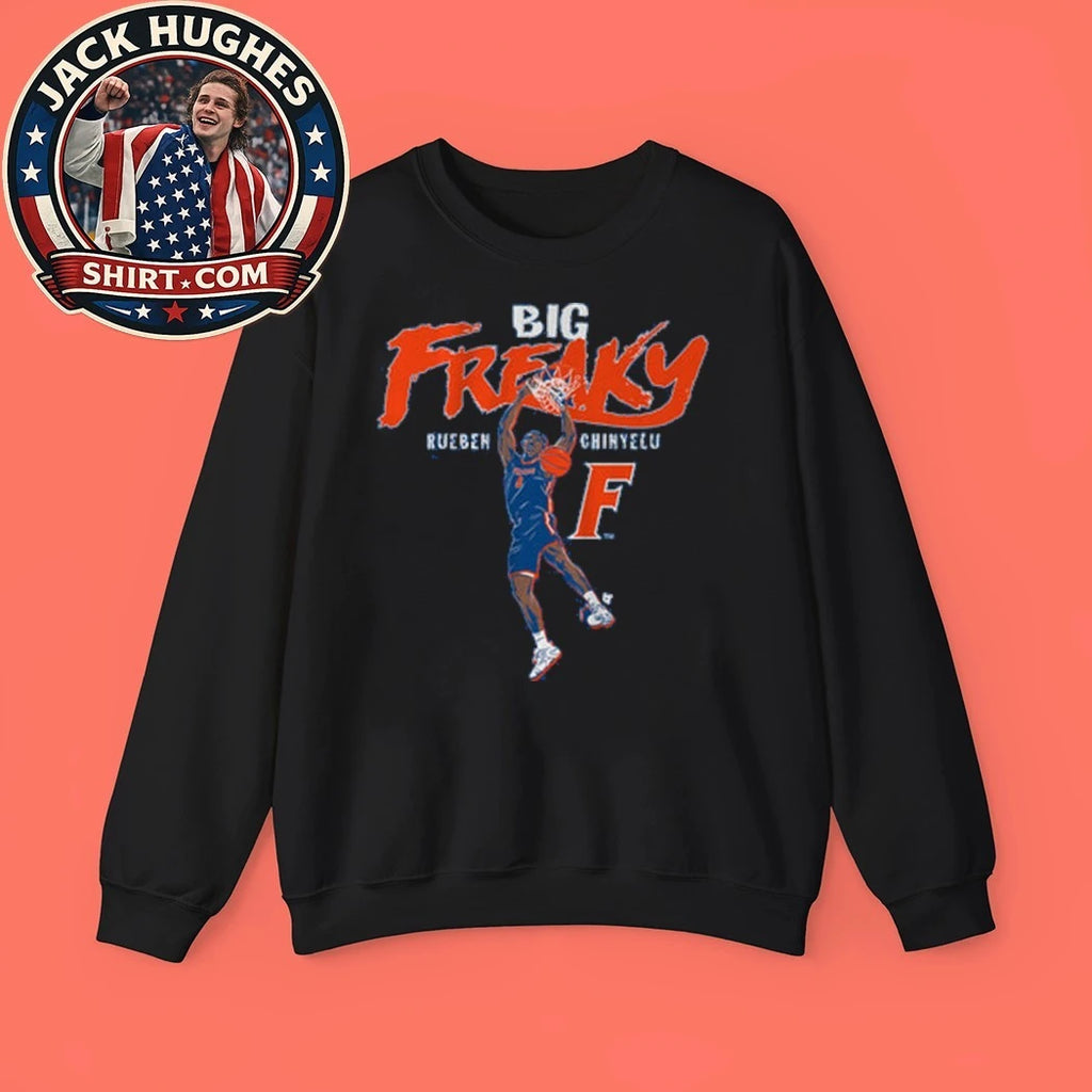 Florida Basketball Rueben Chinyelu Big Freaky Logo Shirt