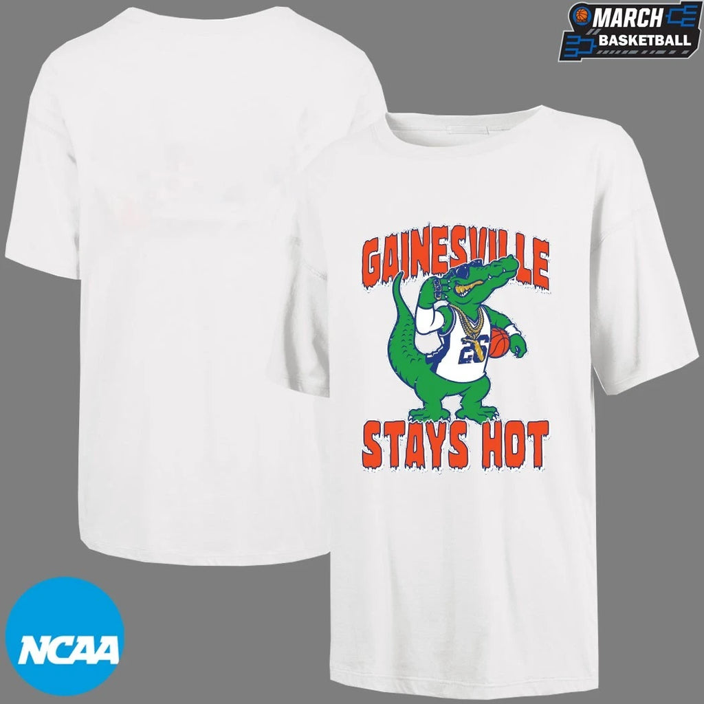 Florida Gators Gainesville Stays Hot Mascot Rings T-shirts