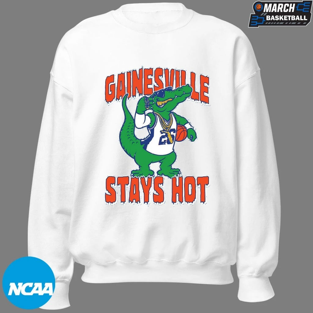 Florida Gators Gainesville Stays Hot Mascot Rings T-shirts