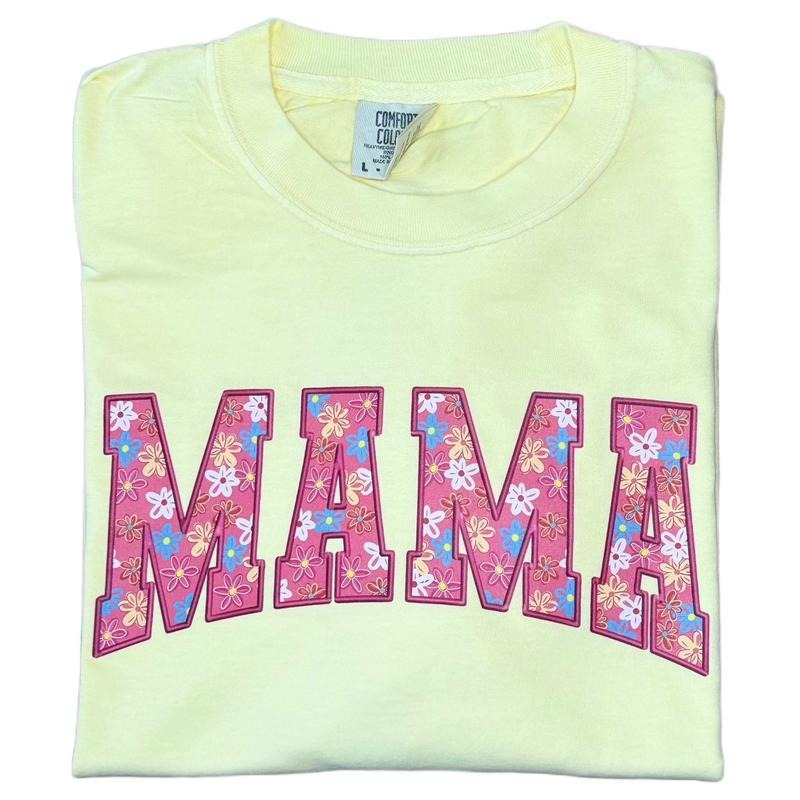 Flower Mama Comfort Colors T-Shirts, Hoodie, Sweatshirt