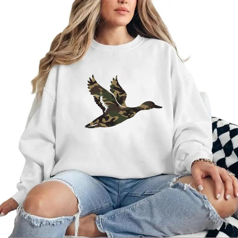 Flying Mallard Duck Hunting Season 2025 Camo Duck National Hunting Day T-Shirts, Hoodie, Sweatshirt