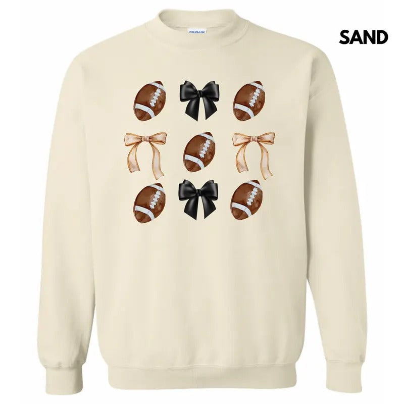 Football COLLAGE Coquette Sweatshirt 'NLB' T-Shirts, Hoodie | HypeCrazeTee.com