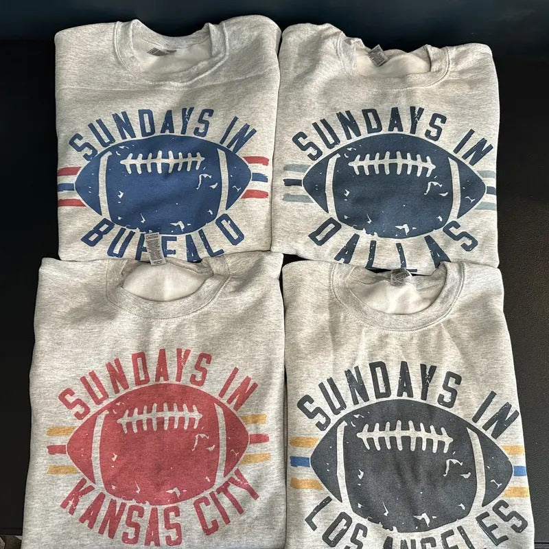 Football Sundays Your City T-Shirts, Hoodie, Sweatshirt
