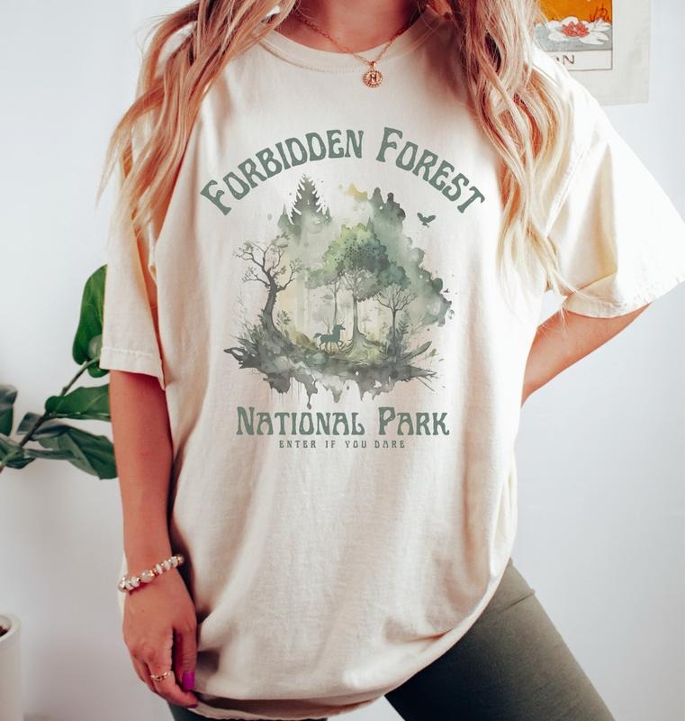 Forbidden Forest T-Shirt, Bookish T-Shirt Hoodie, Sweatshirt | HypeCrazeTee.com