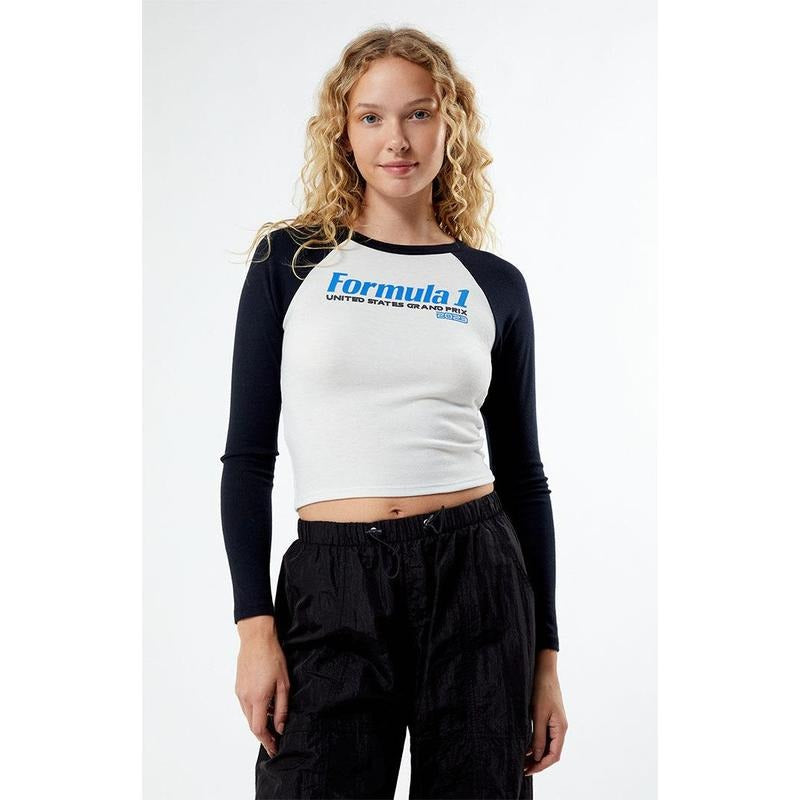 Formula 1 Women's x PacSun US Grand Prix Long Sleeve T-Shirt Hoodie, Sweatshirt | HypeCrazeTee.com