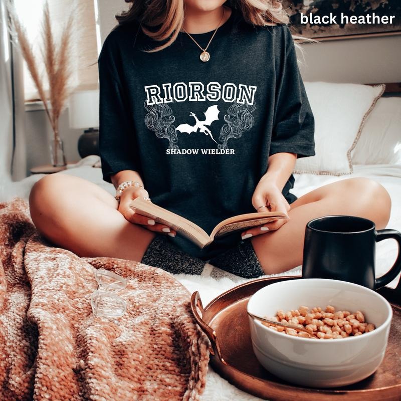 Fourth Wing Inspired Shirt | Xaden Riorson | Shadow Wielder | Rider Quadrant | Bookish Shirts | Bookish Gifts Hoodie,...