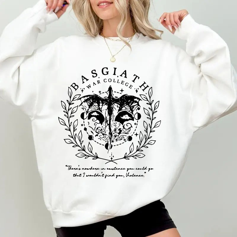 Fourth Wing Shirt Basgiath War College Shirt Fourth Wing Dragon Rider Shirt Bookish Shirt Basgiath War College T-Shirts, Hoodie, Sweatshirt